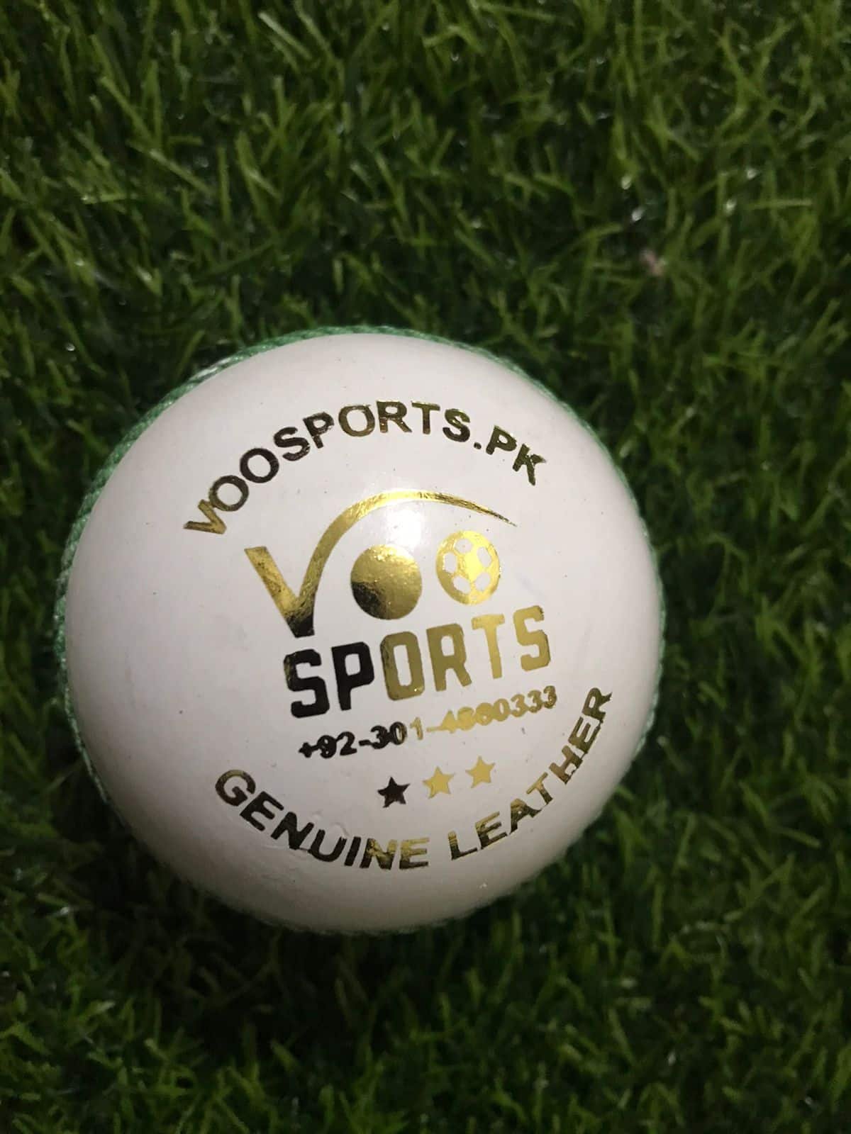 White Genuine Leather hard ball Pack of 6 for Cricket 4 Piece Hard Ball Hand Made - Image 2