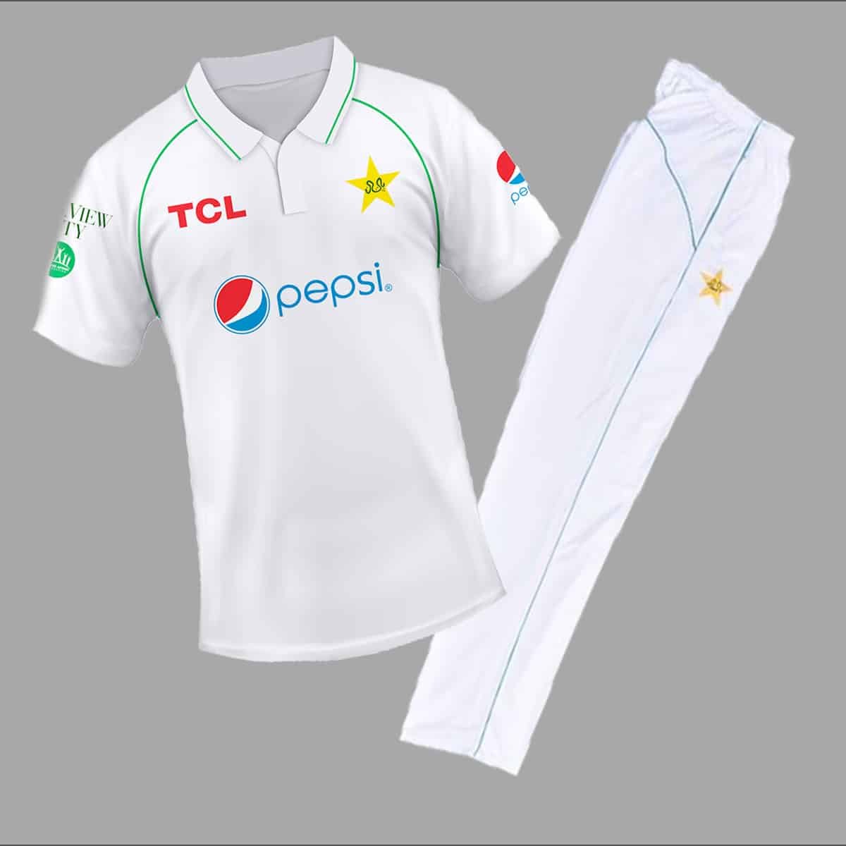 White Test Cricket Match Kit | Test Cricket Match Kit - Image 3